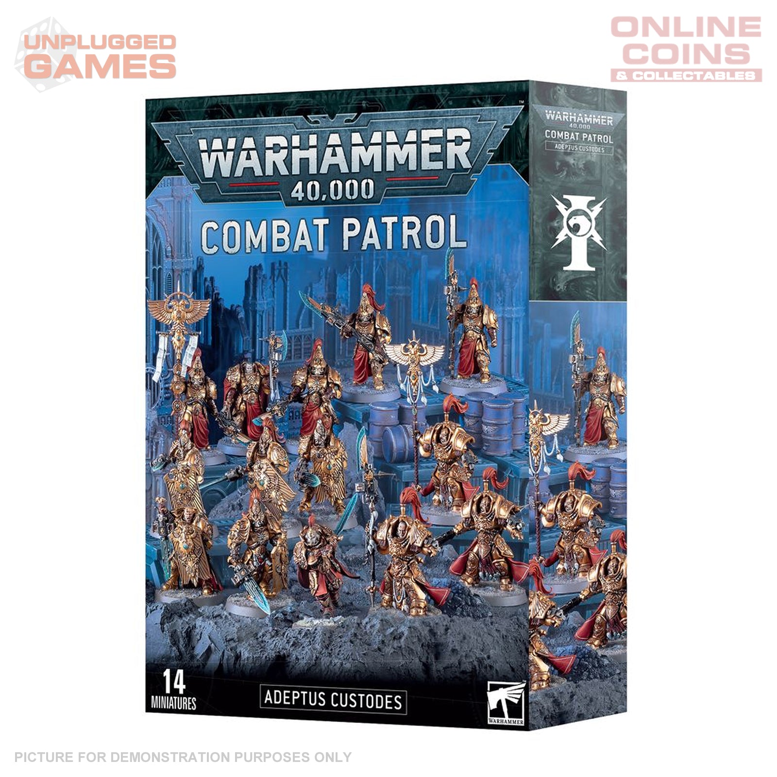 Warhammer 40,000 - 73-01 - Combat Patrol - Adeptus Custodes